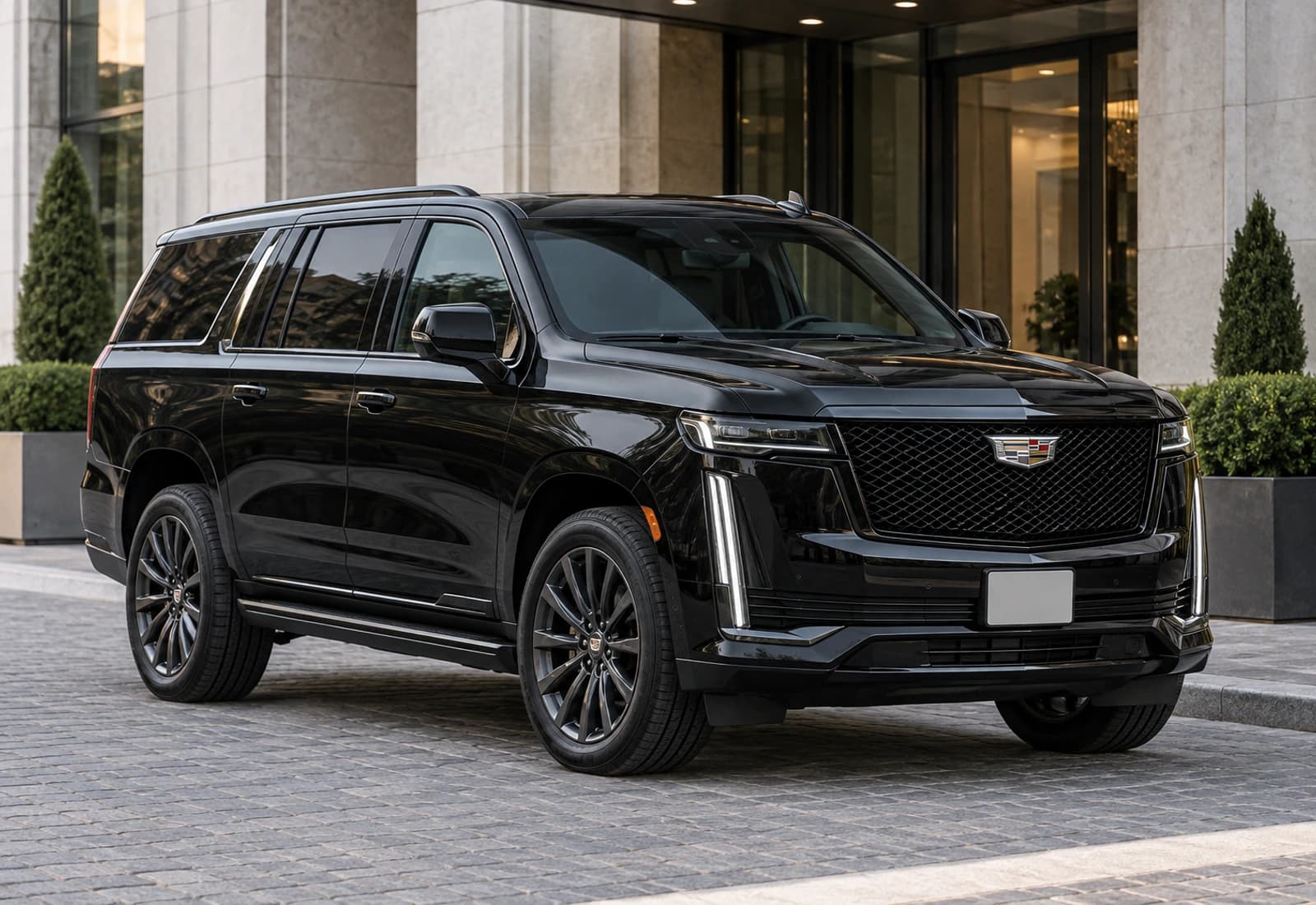 Cadillac Escalade representing the Executive SUV fleet class